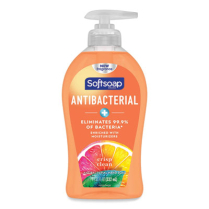 Antibacterial Liq Hand Soap, Crisp Clean,11.25oz 6/cs