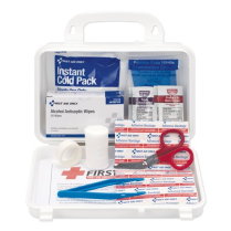 First Aid Kit, 113 Pieces, Plastic Case