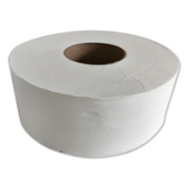 JRT Jr. Jumbo Bath Tissue, 2-Ply, White, 12/case