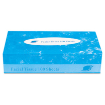 Boxed Facial Tissue, 2-Ply, 100 Sheets, 30 Boxes