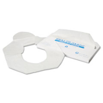 Toilet Seat Covers, White, 250/Pack, 10 Boxes/case