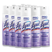 Disinfectant Spray, Lavender, 19 oz Aerosol Spray, 12/CS