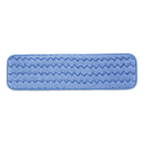 Microfiber Wet Pad, 18", Blue, 12/case
