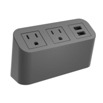 Edge Power Station; USB-A, 120V Black 10/CS