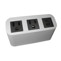 Edge Power Station; USB-A, 120V White 10/CS