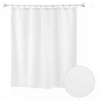 Hooked Curtains- 72x72 - Waffle Pattern with Button Hole