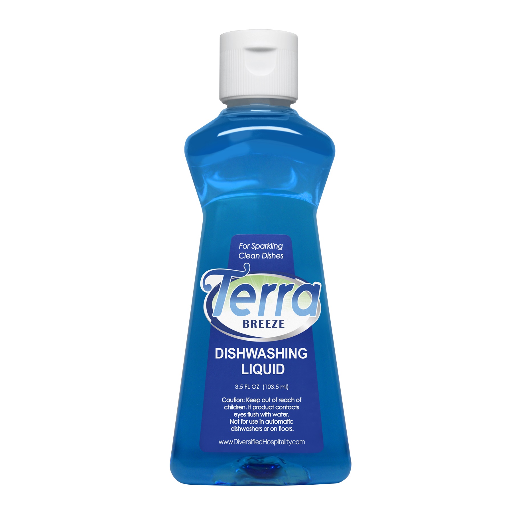 Terra Breeze Liquid Dish Detergent 3.5 oz/103.5 ml Bottle