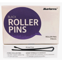 Marianna Bobby Pins Jumbo Black  75/Bx**