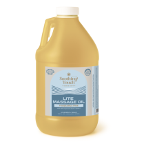 Soothing Touch Fragrance Free Lite Massage Oil Gallon