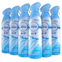 Febreze Air Freshener Linen & Sky, 8.8 Oz (6/Pack)