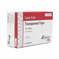 Tape Plastic Clear Surgical 1"X10Yds