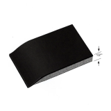 Rhino Mat Foot-Loose Semi Circle Salon Mat 3'X5'