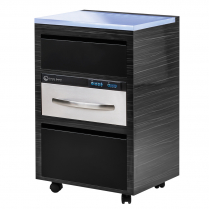 LEC Designer Glass Trolley +Studio
