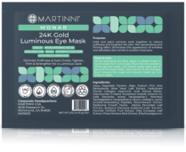 24K Gold Luminous Eye Mask 5ct