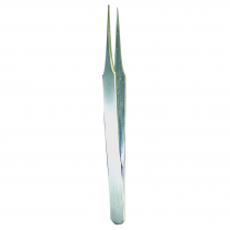 Tweezers Satin Edge Needle Nose 4.5" 100% Stainless Steel