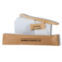 Tess Bamboo Dental Kit Toothbrush w/Toothpaste Packet