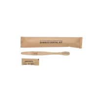 Tess Bamboo Dental Kit Toothbrush w/Toothpaste Packet