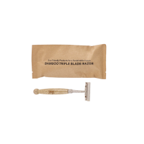 Tess Bamboo Triple Blade Razor with Wheat Straw Head