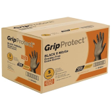 GripProtect 6 Mil Black Nitrile Powder-Free Exam Gloves