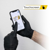 GripProtect 6 Mil Black Nitrile Powder-Free Exam Gloves