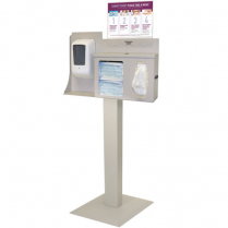 Free Standing Hygiene Kit With Locking Lid