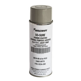 SO SURE PRIMER A-A-1551 GRAY