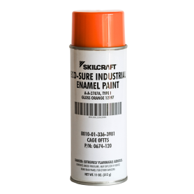 ECO SURE ENAMEL A-A-2787 GLOSS ORANGE 12197