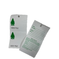 Weather proof, 2 part tree tag w/wire, 100/bundle