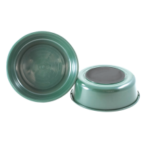Water Bowl - 2.5 Gal Nail-On Green w/ pad 25/Case