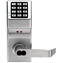 Alarm Lock DL2800IC-US26D Pushbutton Cylindrical Door Lock