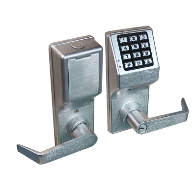 Alarm Lock DL4100-US26D Pushbutton Cylindrical Door Lock