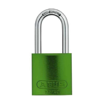 ABUS 72/40HB40-KD Green 1-9/16" Anodized LW Aluminum Safety Padlock