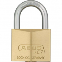 Abus Lock 75/40 B Solid Brass 1-1/2" Padlock With Dimple Key