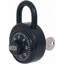 Abus Lock 78/50 B Black Dial 2" Width Key Control Padlock