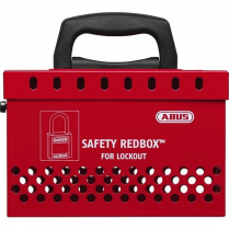 Abus B835 RED Portable Convenient Safety Group Lockout Redbox
