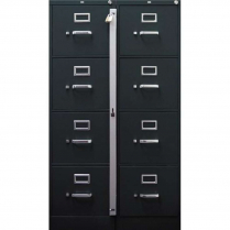Abus Lock 07040 4 Drawer File Cabinet Bar 46"