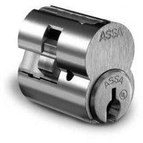 Assa Interchangeable Core, Sub-Assembled, no Sidebar