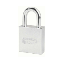 American Lock IC Padlock, less Core, 1-1/8 Shackle