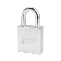 American Lock Steel Padlock, 1-1/8 Shackle, KZ