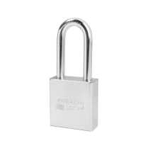 American Lock Steel Padlock, 2 Shackle, 0-Bit, Key Ret'g