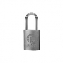 Best Lock 1-5/8 Padlock-1-1/2 Shackle-Key Ret'g-less core