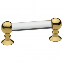 Baldwin Estate 4343 3” C-to-C Crystal Cabinet Pull