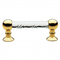 Baldwin Estate 4349 3” C-to-C Crystal Cabinet Pull