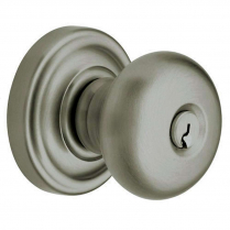 Baldwin 5205-151-ENTR Classic Exit Knob with Classic Rose