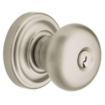 Baldwin 5208-150-ENTR Classic Entry Knob with Classic Rose