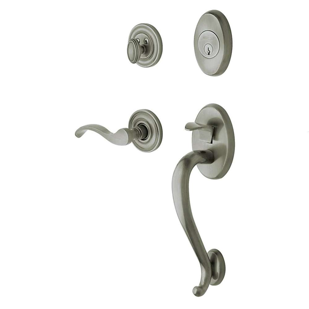 Baldwin Hardware 85315 Logan Sectional Trim Handleset w5455V Lever