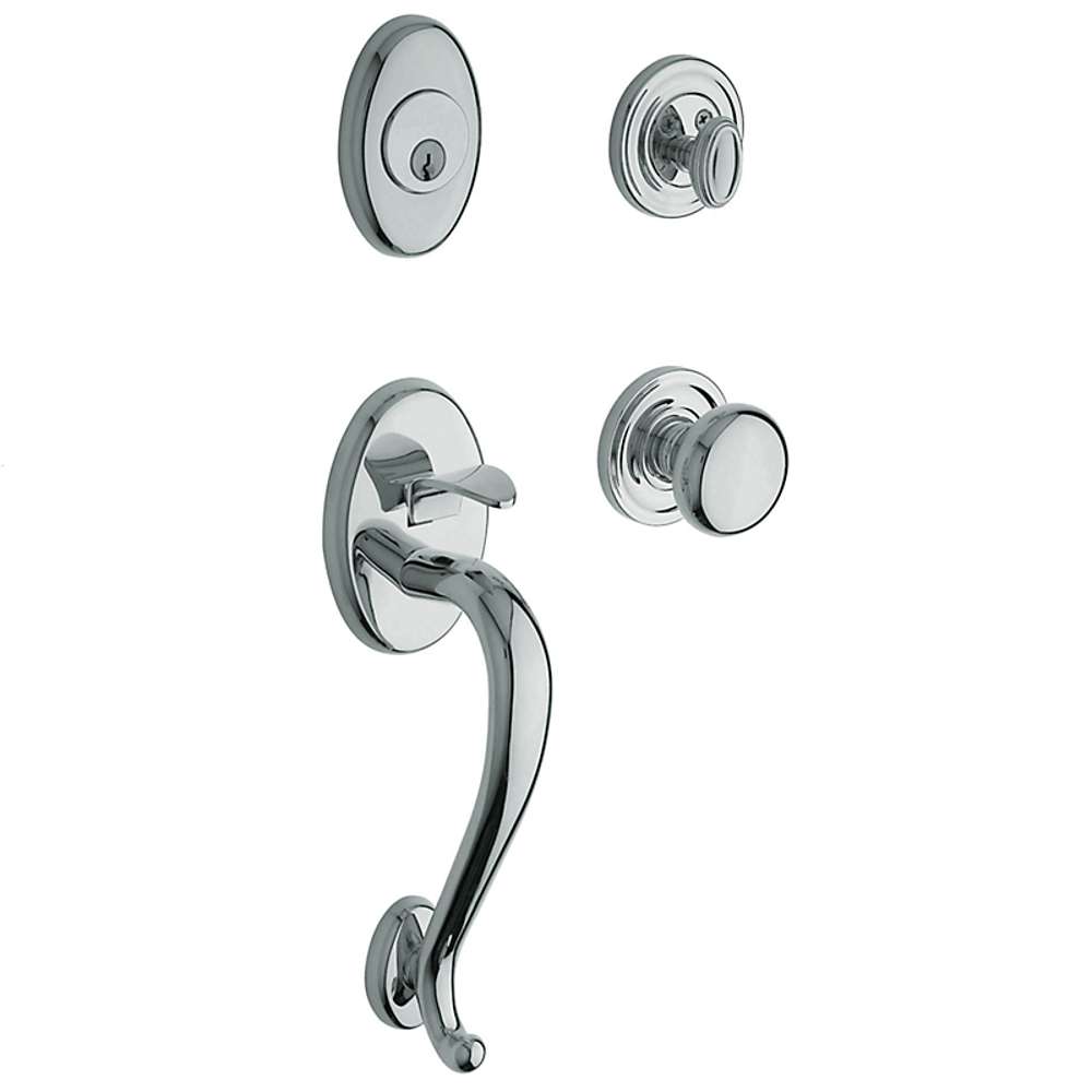 Baldwin Hardware 85315 Logan Sectional Trim Handleset w5015 Knob