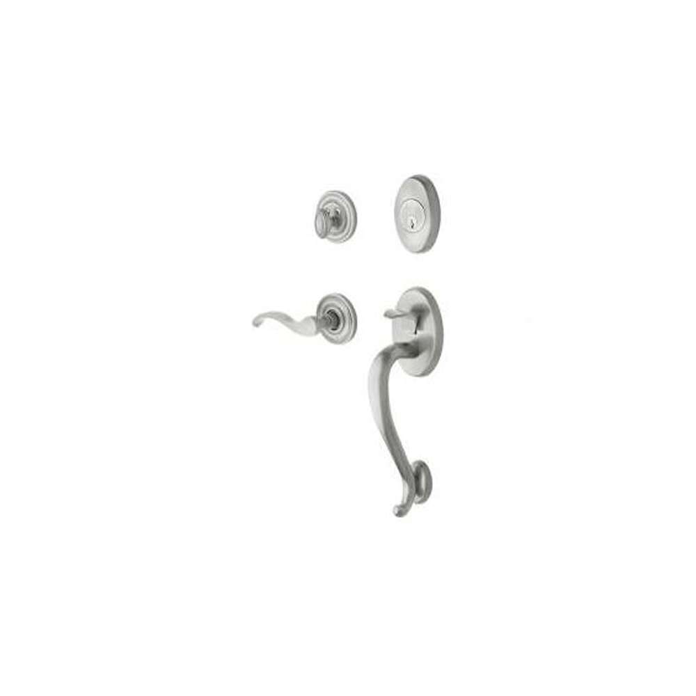 Baldwin Hardware 85315 Logan Sectional Trim Handleset w5455V Lever