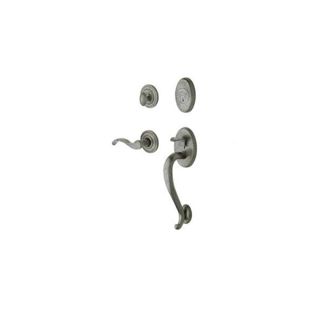 Baldwin Hardware 85315 Logan Sectional Trim Handleset w-5455V Lever