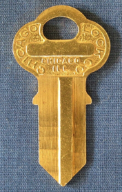 Chicago Lock Key Blank *